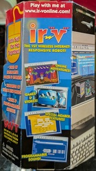 IR-Vonline 1st Wireless Internet Responsive Robot IR-V Furby/ET Knockoff 2001, Vintage, Rare New: $10,035