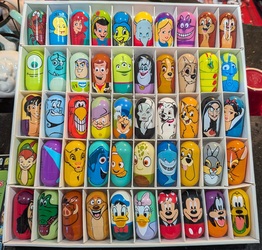 Kelloggs Disney Wobblers, Complete set of 50 in box, 2006, Used: $10,070