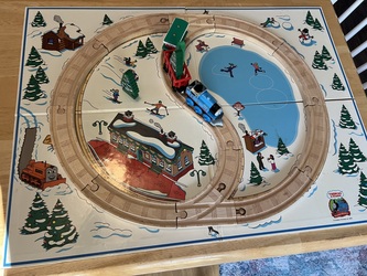 Thomas the Tank Engine Winter Wonderland Set, 2002, Used: $10,057