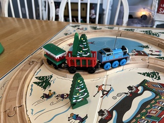Thomas the Tank Engine Winter Wonderland Set, 2002, Used: $10,057